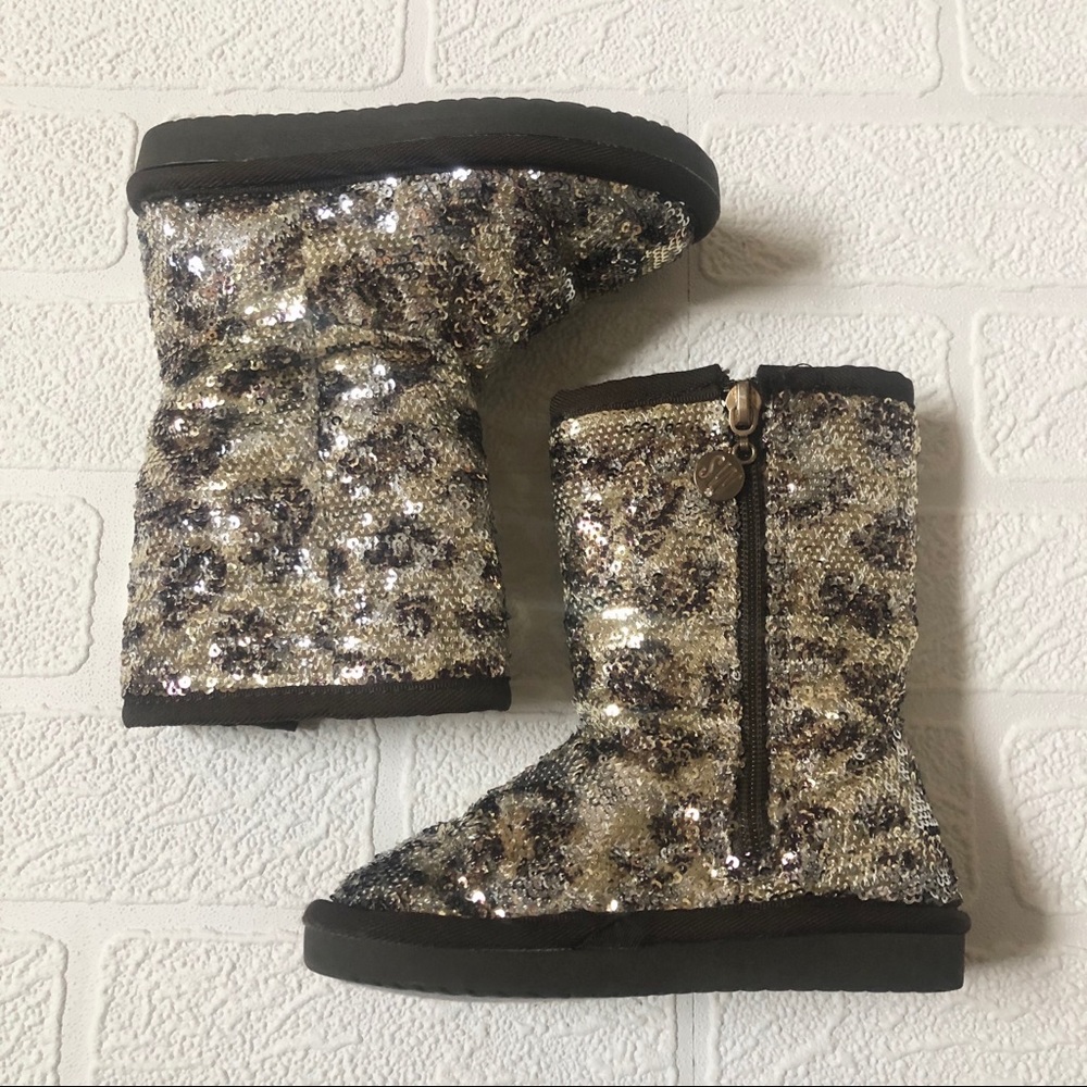 Stuart Weitzman Sequin Boots